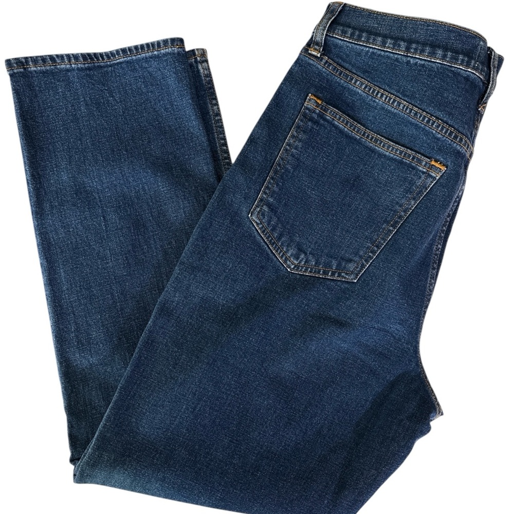 Abercrombie & Fitch Ultra High Rise Curve Love Ankle Straight Jeans size 31/12L - Picture 8 of 15